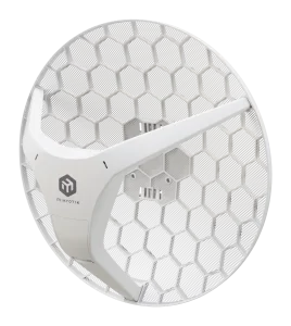 Vanjski CPE uređaji velikog dometa s modernim Wi-Fi 6 performansama, robusnim dizajnom i nenadmašnom cijenom. Dostupni u dva modela (24,5 ili 27 dBi), idealni su za veze od tačke do tačke na velikim udaljenostima. Ovo je verzija od 24,5 dBi.