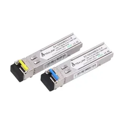 SFP WDM modul | 1.25Gbps LC 1310/1550nm 3km SM DOM (par) SFP WDM modul | 1.25Gbps LC 1310/1550nm 3km SM DOM (par)