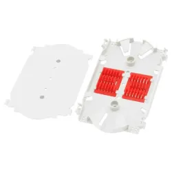 EL 24 Core Fiber Opt. Splice Tray Single Hole